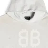 Φούτερ με κουκούλα Crypto, μεσαία εφαρμογή «Off White» 742603TOVU7