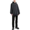 Φούτερ με κουκούλα Fashion Institute Oversized «Washed Black» 697879TMVK18190