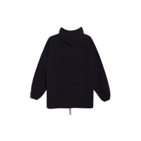 Φούτερ με κουκούλα Femme Fatale Oversized «Μαύρο» 482217TTK141000