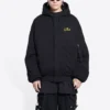 Φούτερ με κουκούλα και επένδυση Balenciaga x The Simpsons «Μαύρο» 657115TLVG71000