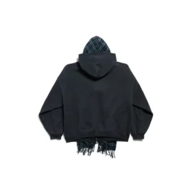 Φούτερ με κουκούλα και φερμουάρ Unity Sports Icon Oversized «Dark Blue» 794747TQVM24021
