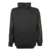 Φούτερ με κουκούλα και κεντημένο λογότυπο «Washed Black» 570811TKVB58190