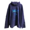 Φούτερ με κουκούλα και λογότυπο «Blue» 661711TKVF