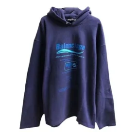 Φούτερ με κουκούλα και λογότυπο «Blue» 661711TKVF