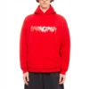 Φούτερ με κουκούλα και λογότυπο SS22 «Red» 674986TLVF26407