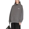 Φούτερ με κουκούλα Large Fit Political Campaign “Grey” 620973TNVG6