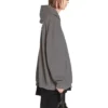 Φούτερ με κουκούλα Large Fit Political Campaign “Grey” 620973TNVG6