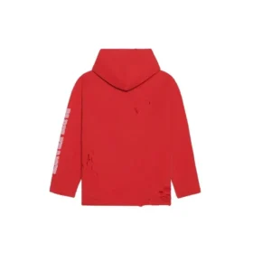Φούτερ με κουκούλα Maison Balenciaga «Cardi Red» 670946-TLVJ3-6441