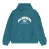 Φούτερ με κουκούλα Maison Balenciaga, φαρδιά γραμμή «Indigo» 674986TLVJ24480