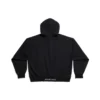 Φούτερ με κουκούλα, μεσαία εφαρμογή «Black Faded» 742603TOVF39034