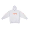 Φούτερ με κουκούλα Metallica Oversized Fit “Dirty White Orange” 697879TMV890901
