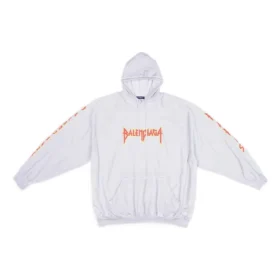 Φούτερ με κουκούλα Metallica Oversized Fit “Dirty White Orange” 697879TMV890901