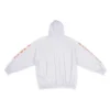 Φούτερ με κουκούλα Metallica Oversized Fit “Dirty White Orange” 697879TMV890901