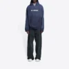 Φούτερ με κουκούλα No Comment, φαρδιά γραμμή «Navy Blue» 674986TLVG43967
