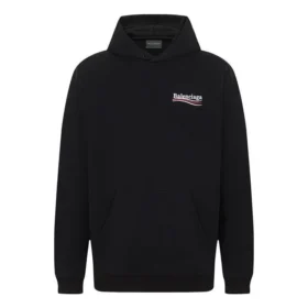 Φούτερ με κουκούλα Political Campaign Medium Fit “Black” 600583TKVI91070