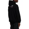Φούτερ με κουκούλα Political Campaign Medium Fit “Black” 600583TKVI91070