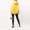 Φούτερ με κουκούλα Political Campaign, μέτρια εφαρμογή “Yellow” 600583TKVI97442