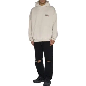 Φούτερ με κουκούλα Popover «Light Beige» της Political Campaign 739024TKVI99711