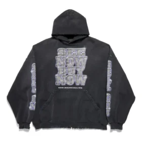 Φούτερ με κουκούλα Snbn «Black» 739024TQVE71083