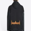 Φούτερ με κουκούλα Speed Hunters Upside Down Oversized «Black Faded» 698156TMVD11000