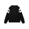 Φούτερ με κουκούλα Sporty B Tracksuit «Μαύρο Γκρι Λευκό» 675322TLVA31150
