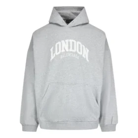 Φούτερ με κουκούλα SS22 Cities London «Grey» 674986TLVG61380