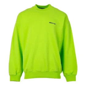 Φούτερ με λογότυπο σε αντίθεση “Lime” 671125TKVB57072