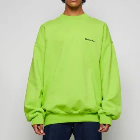Φούτερ με λογότυπο σε αντίθεση “Lime” 671125TKVB57072