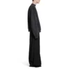 Φούτερ με τρύπες και στρογγυλό λαιμό, Oversized “Black Faded” 762718TPVD91055