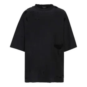 Φθαρμένο T-shirt “Black” 661715TKV601000