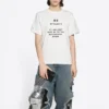 FW21 Μπλουζάκι με τυπωμένο λογότυπο Λευκό 661705TKVF19081