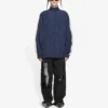 FW21 Μπουφάν Unisex με λογότυπα και ελεύθερη εφαρμογή, Ναυτικό Μπλε 663065TKO484063