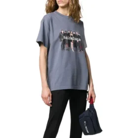 Γνήσιο T-shirt Balenciaga «Grey» 620969TIV471404