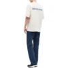 go Πολυτελές μπλουζάκι με στρογγυλό λαιμό, Unisex, βαμβακερό, κοντό μανίκι, λευκό 612966TIVG59055