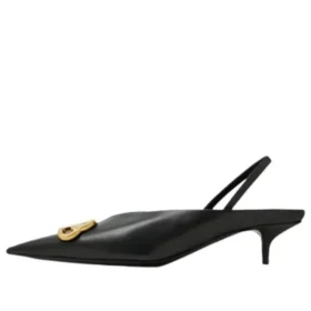 Γόβες BB Square Knife Slingback «Black» 691740WAWNC1088