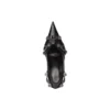 Γόβες Cagole 90mm «Black Arena Lambskin» 714252WAD4E1081