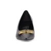 Γόβες Square Knife BB 60mm «Black Shiny Lambskin» 694739WBD821080