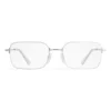 Γυαλιά ηλίου Invisible Rectangle «Silver» 768058T00051402