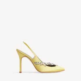 Γυναικεία Balenciaga | Manolo Blahnik σλιγκμπάκ σε χρώμα λάιμ