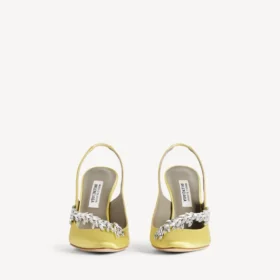 Γυναικεία Balenciaga | Manolo Blahnik σλιγκμπάκ σε χρώμα λάιμ