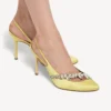 Γυναικεία Balenciaga | Manolo Blahnik σλιγκμπάκ σε χρώμα λάιμ
