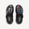 Γυναικεία μούλα Crocs™ Jibbitz™ σε μαύρο χρώμα