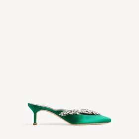 Γυναικεία Mules Balenciaga | Manolo Blahnik σε χρώμα χόρτου