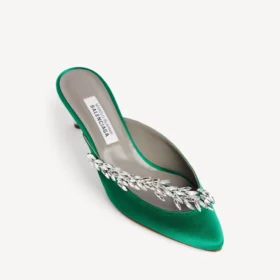 Γυναικεία Mules Balenciaga | Manolo Blahnik σε χρώμα χόρτου
