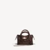 Γυναικεία τσάντα Le City Bag Mini σε ανοιχτό χρώμα εσπρέσο