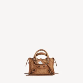 Γυναικεία τσάντα Le City Bag Mini σε καμηλό χρώμα