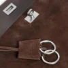 Γυναικεία τσάντα Rodeo μεσαίου μεγέθους σε ανοιχτό χρώμα εσπρέσο