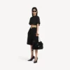 Γυναικεία τσάντα Rodeo μεσαίου μεγέθους σε μαύρο χρώμα