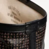 Γυναικεία τσάντα tote select, μεγάλη, σε μαύρο/πορτοκαλί