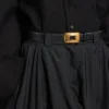 Γυναικεία ζώνη «Clicca» σε μαύρο χρώμα
